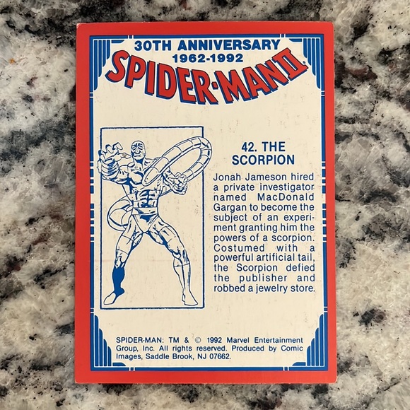 30th anniversary 1992 marvel spider-man cards. - Picture 9 of 13